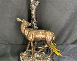 Gulliver Deer Table Lamp w/ Shade