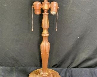 Painted Italian Baroque Footed Lamp Base