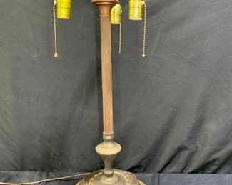 3-Light Pillar Style Lamp Base