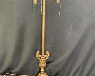 Open Lace Base w/Angels Table Lamp