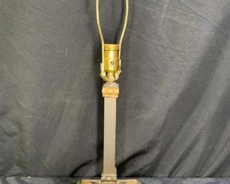 Vintage Flower Decor Table Lamp Base