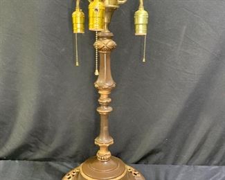 Art Deco 3-Light Table Lamp