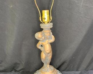 Victorian Cherub Lamp Base