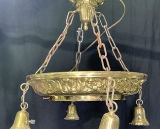 Antique Pan 5 Light Chandelier
