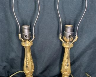 Pair of Small Table Lamps
