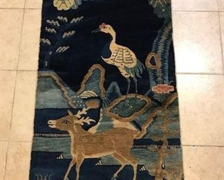 85. 2x4 Antique Chinese with Deer