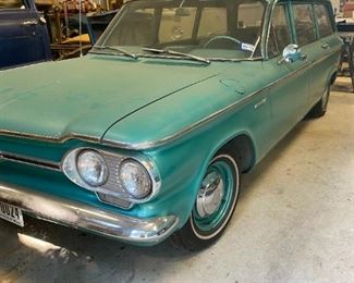1961 LAKEWOOD CORVAIR STATION WAGON - $9000 - Owner on site for more details. 