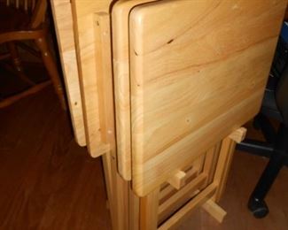 Wooden TV Trays