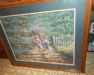 Boys Fishing Picture