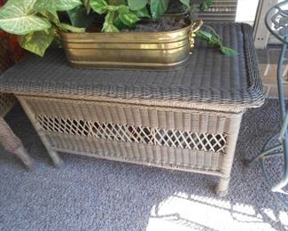 Wicker Coffee Table