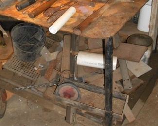 Metal Rolling Work Table