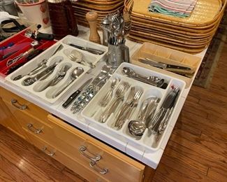 Great selection of flatware