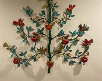 Mexican wall art / sconce / tree of life 