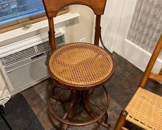 Very unique industrial style / telephone switchboard operator chair 