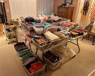 Great selection of fabric!! 