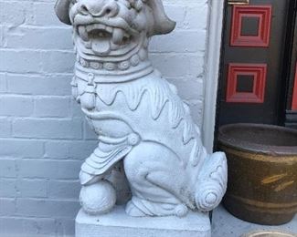 Concrete Foo Dog