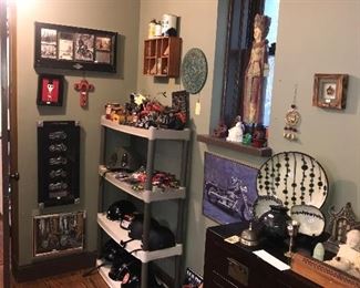 Items Located In The Hallway Across From The Dining Room