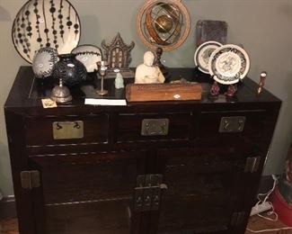 Items Located In The Hallway Across From The Dining Room