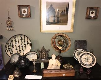 Items Located In The Hallway Across From The Dining Room