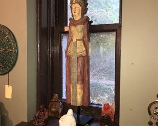 Items Located In The Hallway Across From The Dining Room