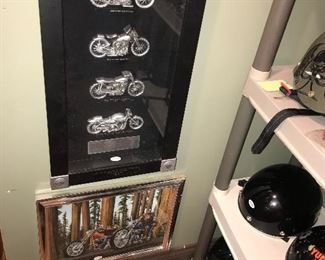 Items Located In The Hallway Across From The Dining Room