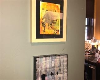 Items Located In The Hallway Across From The Dining Room