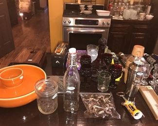 Items Located In The Bar Area