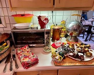 Kitchen stuffed with amazing beautiful pieces