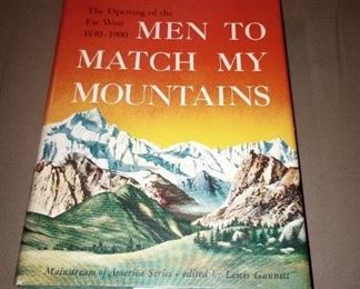 Signed copy of Men to Match My Mountains