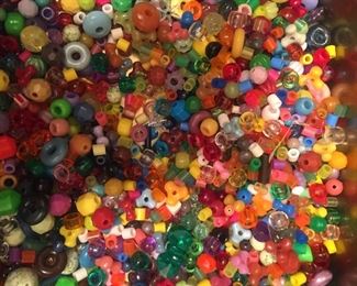 Beads, beads and more beads. 