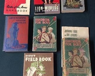 Vintage BSA books and pamphlets.