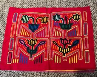 Unframed Mola from Panama