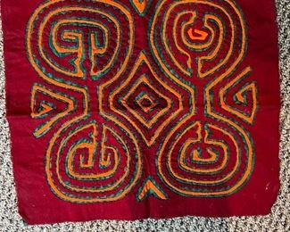 Unframed Mola from Panama