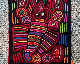 Unframed Mola from Panama