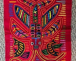 Unframed Mola from Panama