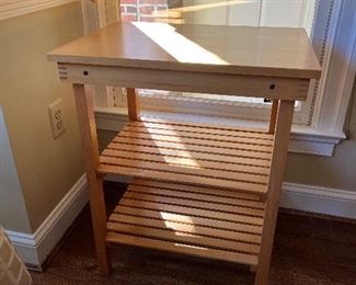 Kitchen butchers table