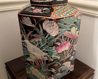 Vintage Asian urns
