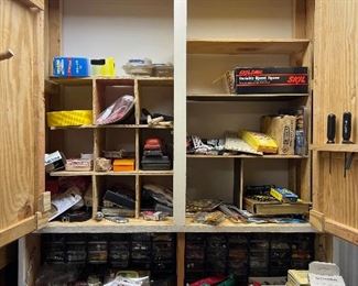 Large selection of hand tools, nuts, bolts, screws and more!