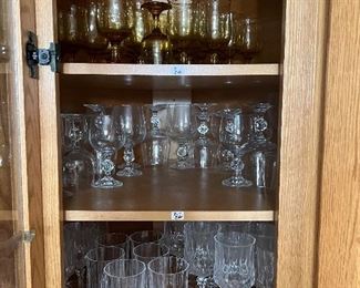 Endless supply of crystal and glassware
