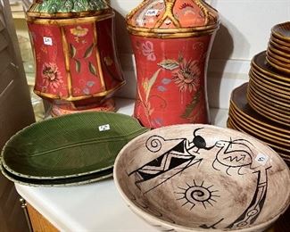 Endless decorative plates and platters