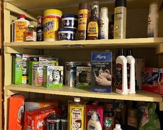 Huge surplus of household cleaners