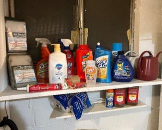 More cleaners and detergents