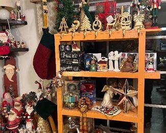 Huge supply of xmas decorations and ornaments