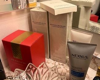 Large selection of perfumes, many still new in box