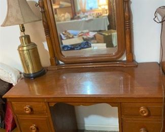 Antique vanity