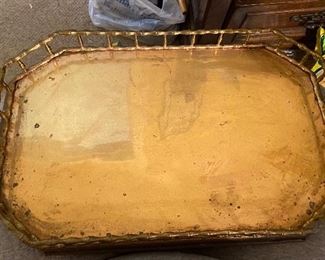 Brass tray