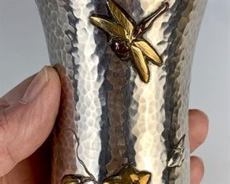Rare Tiffany & Co. Sterling mixed metals Tumbler