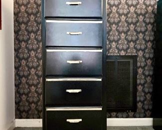 Black & Gold Lingerie Chest