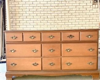 Bassett Furniture Old Salem Triple Dresser