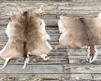 Deer hides